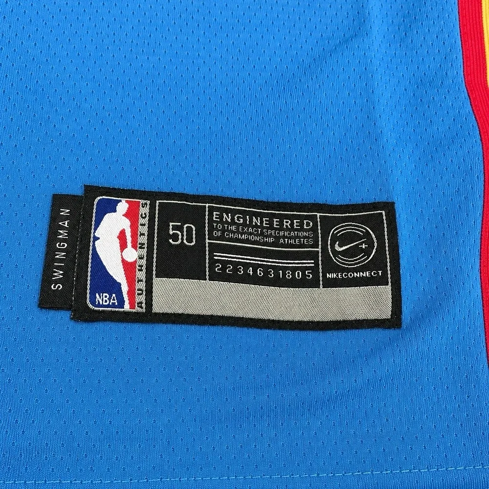Oklahoma City Thunder Swingman Blue Shai Gilgeous-Alexander Jersey 50 / L